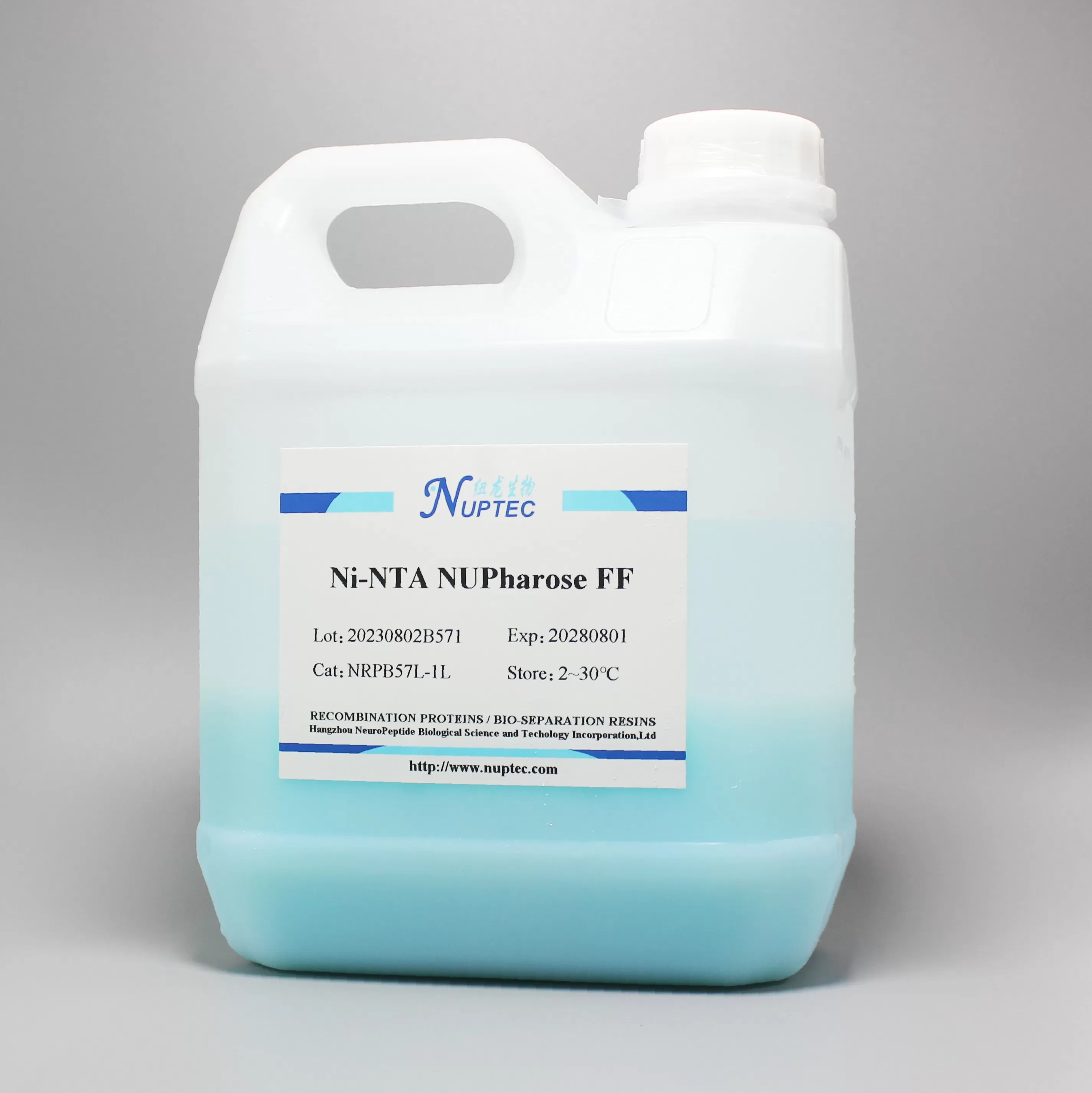 Nickel Nitrilotriacetic acid NUPharose  Fast Flow