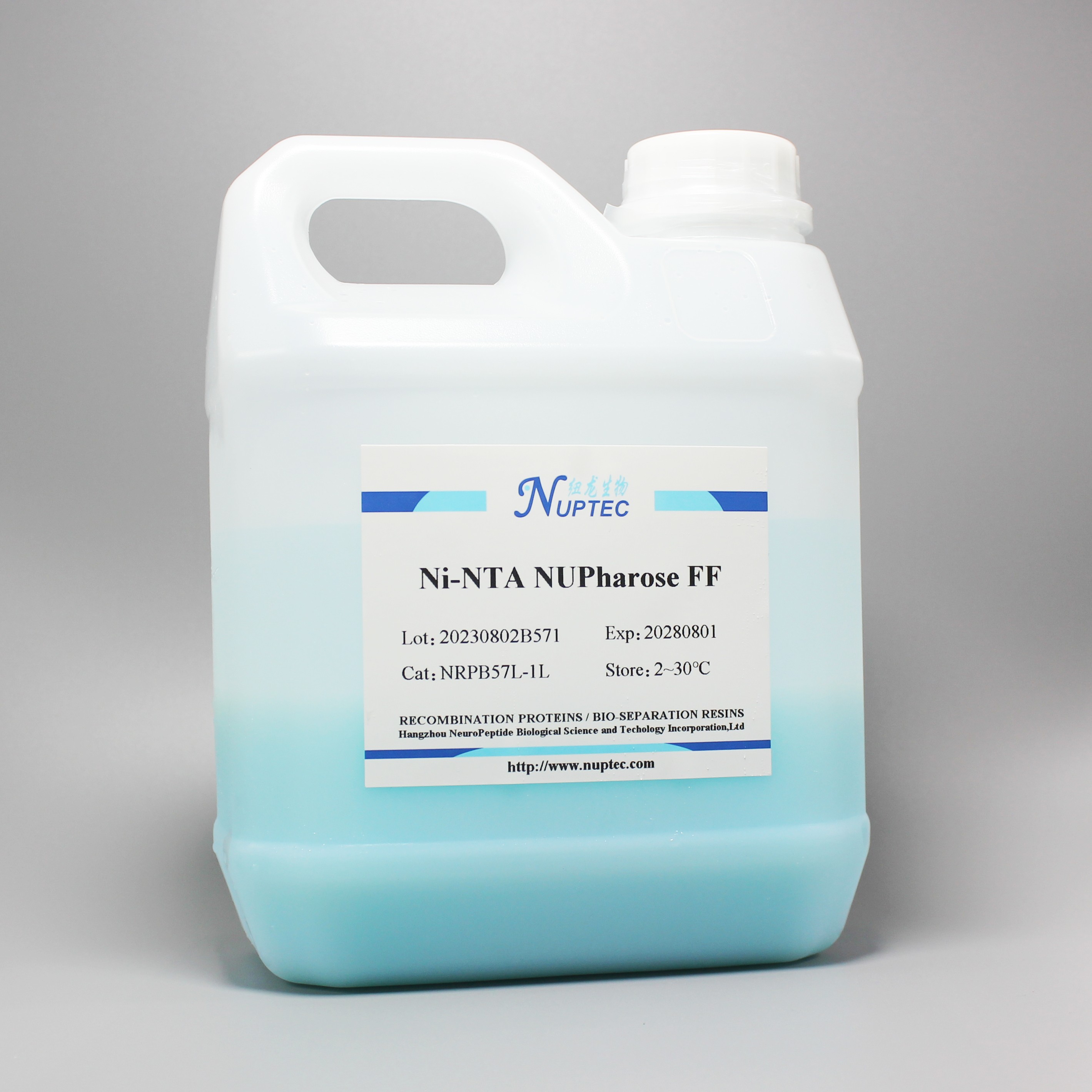 Nickel Nitrilotriacetic acid NUPharose  Fast Flow