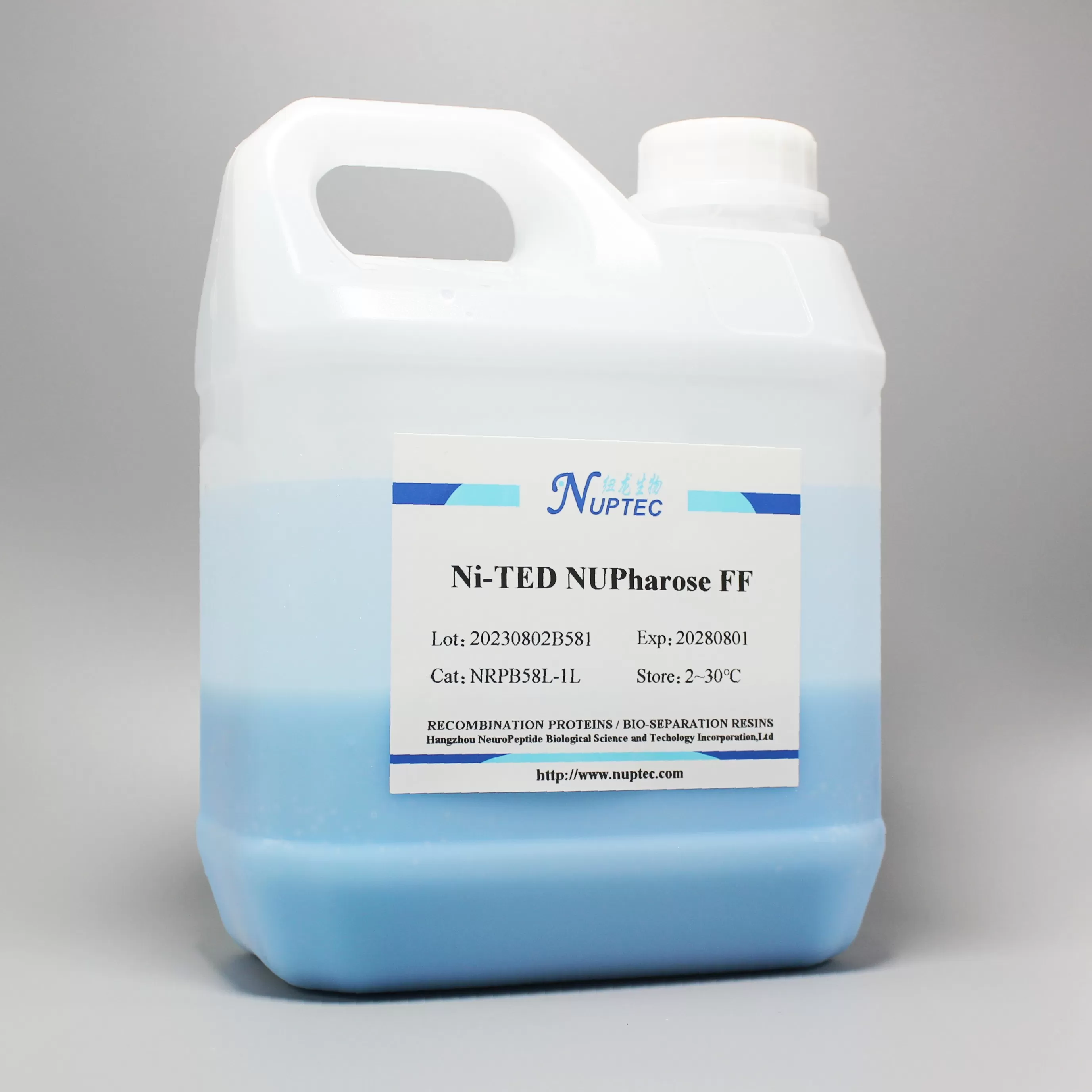 Nickel tris (carboxymethyl) ethylene diamine NUPharose  Fast Flow